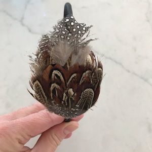 J. Crew Headband with Feathers